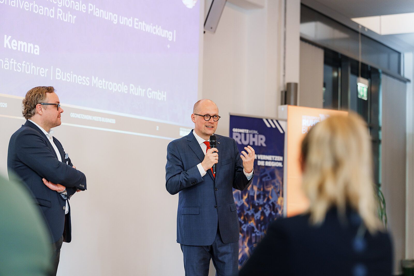 Begrüßung durch Stefan Kuczera und Jörg Kemna