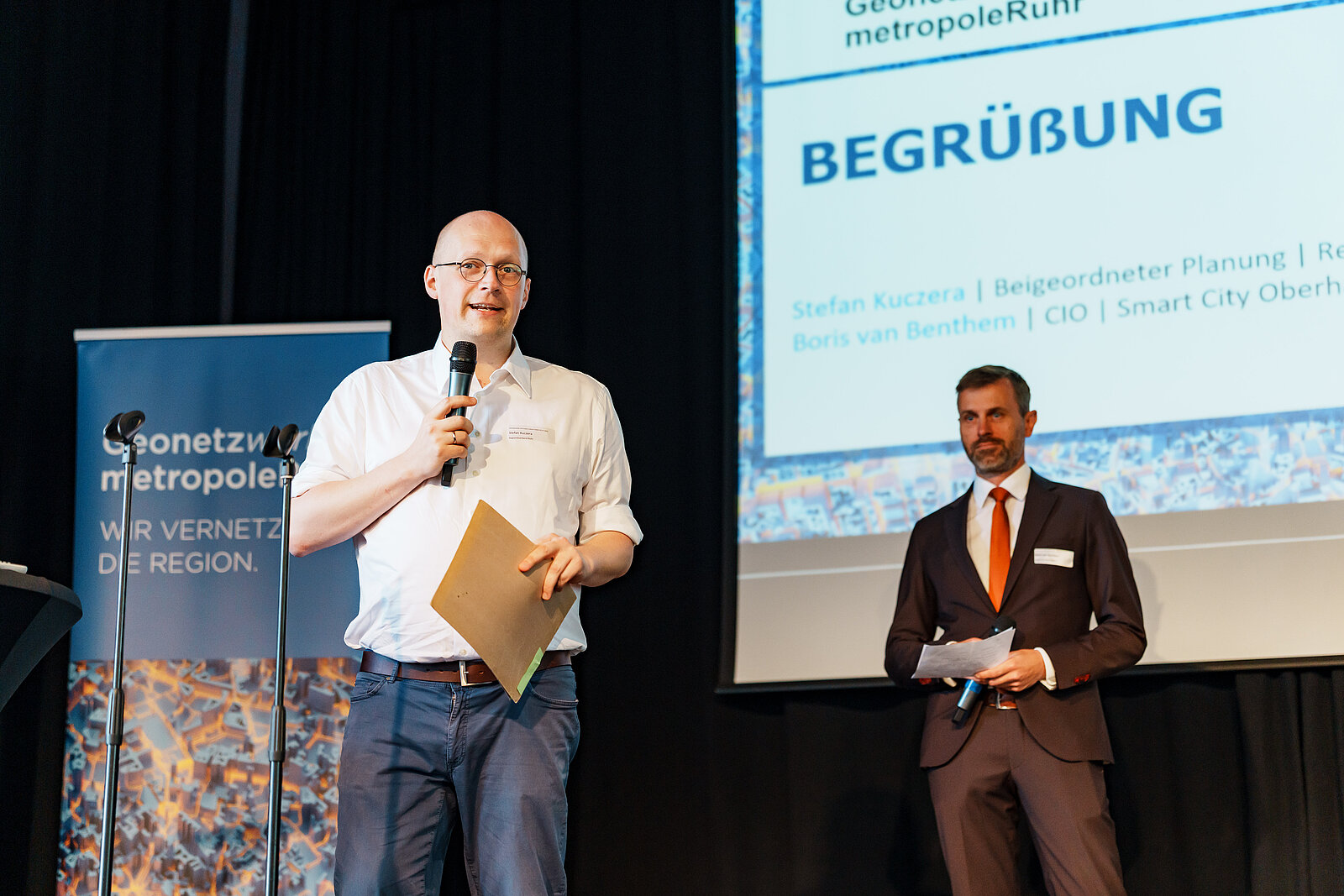 Begrüßung Stefan Kuczera und Boris van Benthem