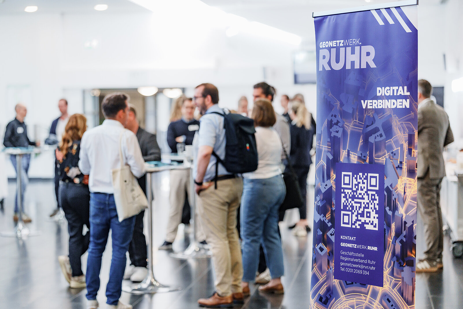 Plenum in der Netzwerkpause