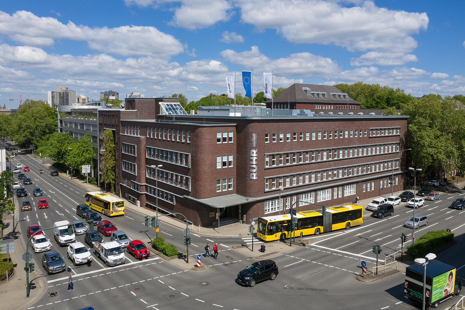 Das RVR-Haupthaus an der Kronprinzenstraße 35 im Mai 2020. 