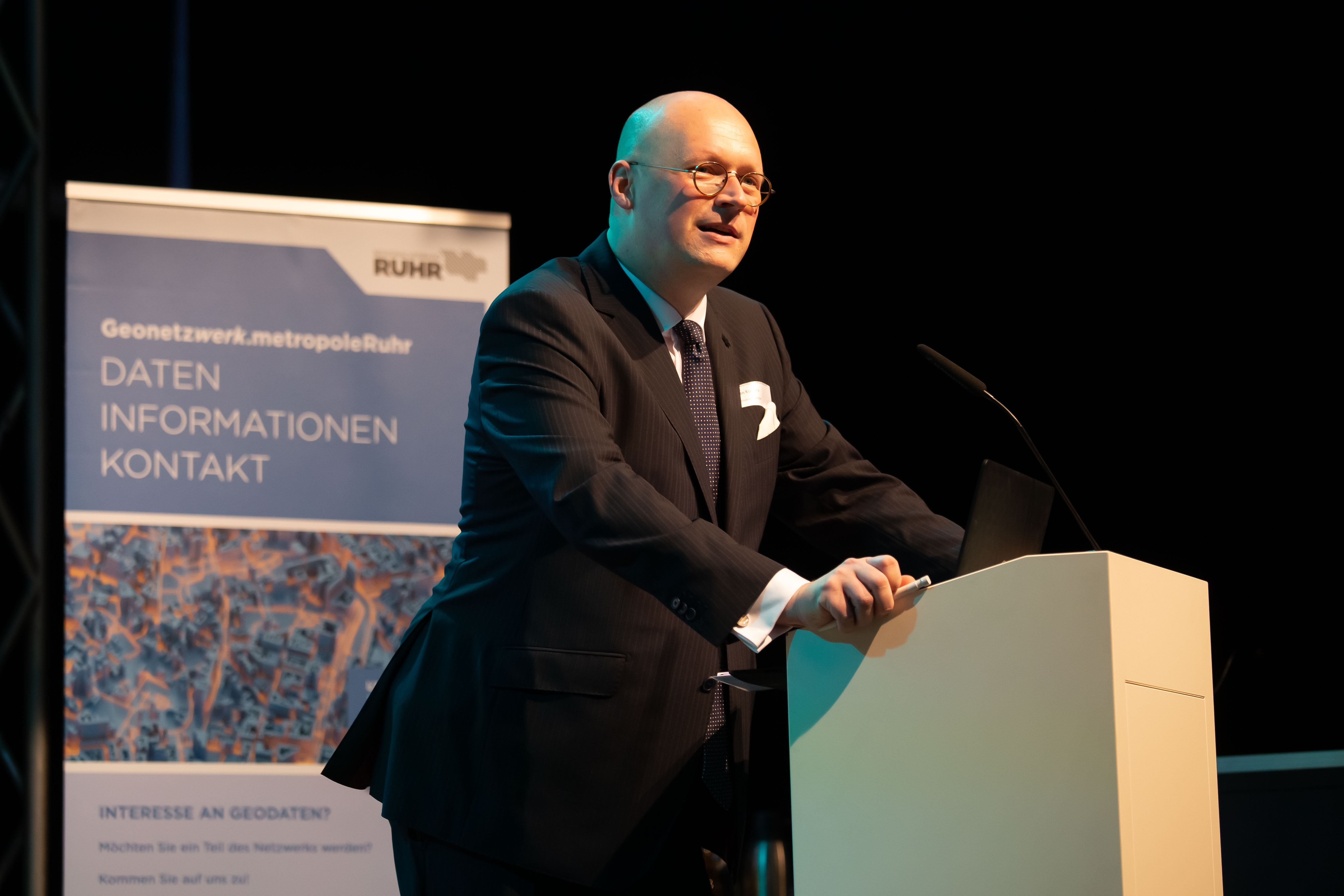 Begrüßung durch Herrn Kuczera bei der Mitgliederversammlung 2021