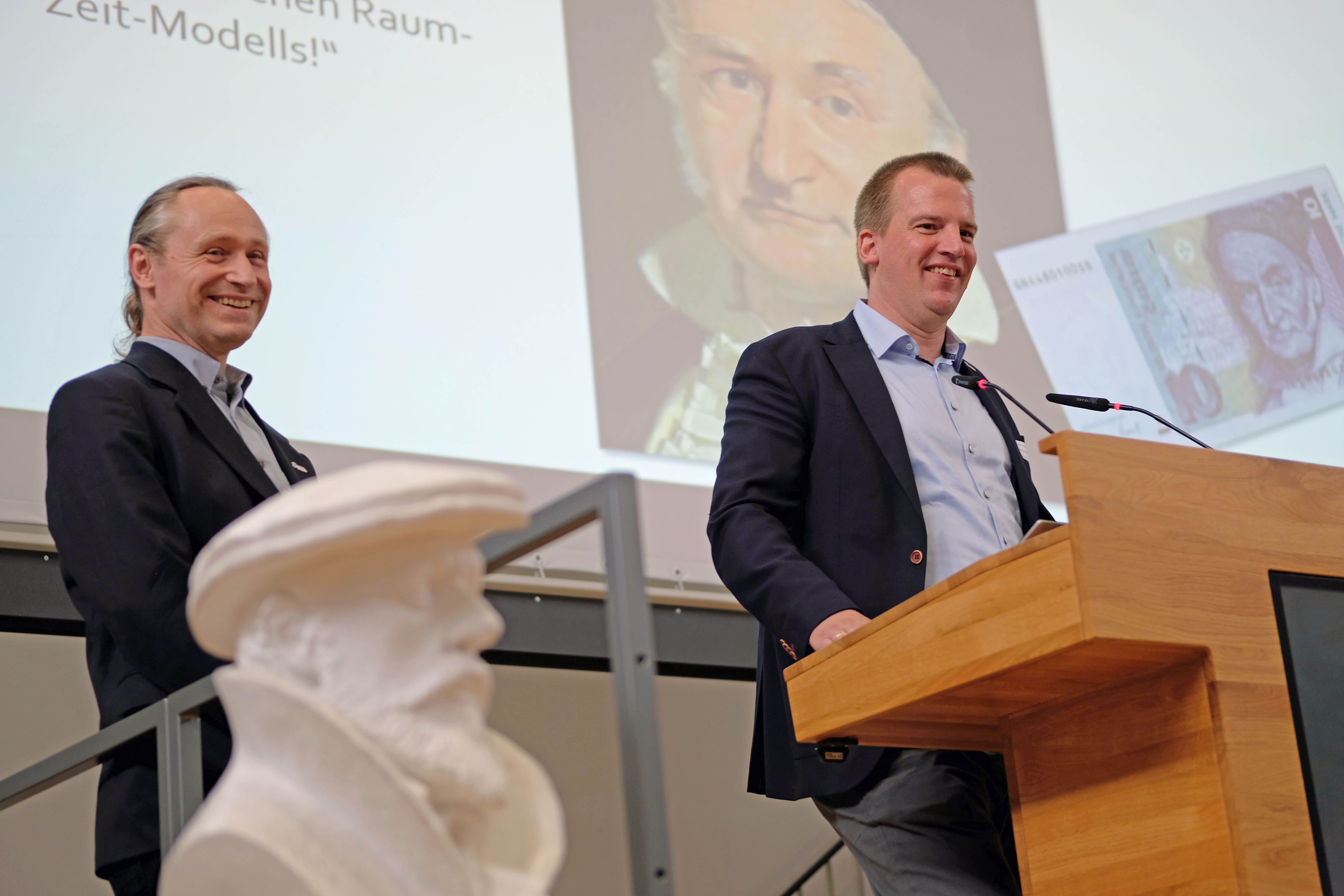 Referenten Perlt und Rudolph